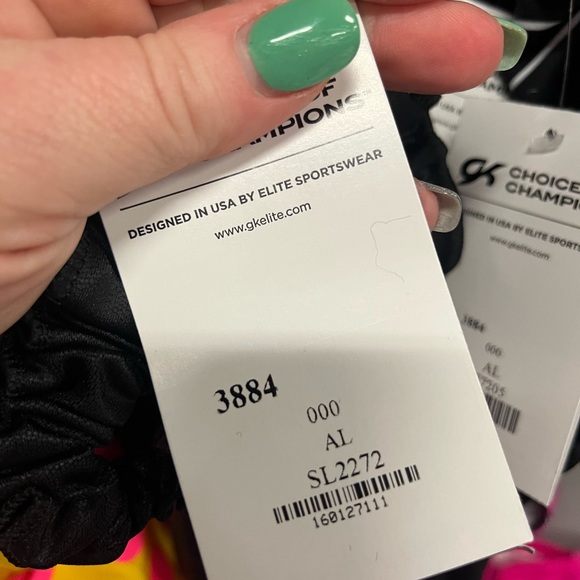 NWT GK Enchantress Tank gymnastics tumbling dance Leotard Style #3884 - Picture 12 of 14